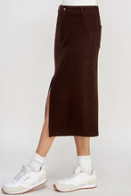 Load image into Gallery viewer, Wanderer Soft Corduroy Midi Skirt
