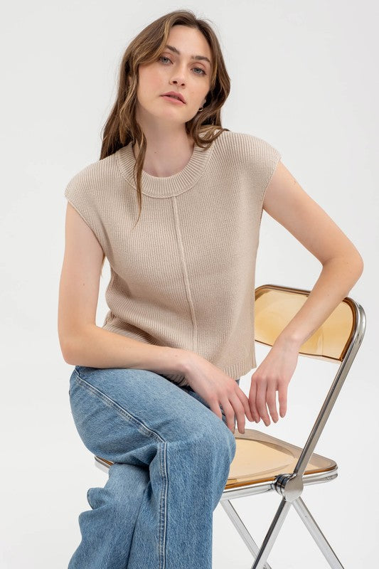 Charmed Afternoon Sleeveless Sweater