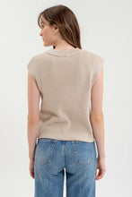 Load image into Gallery viewer, Charmed Afternoon Sleeveless Sweater
