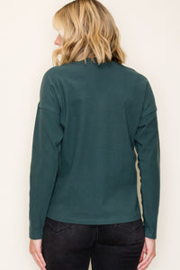 Coziest Ever V-Neck Pullover Top