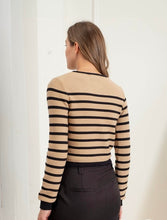 Load image into Gallery viewer, Elevated Essential Striped Button Down Cardigan
