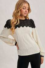 Load image into Gallery viewer, Effortless Allure Lace Detail Top
