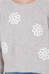 Spread Joy Floral Sweater