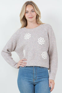 Spread Joy Floral Sweater