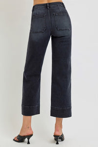 Practically Perfect High Rise Crop Wide Jean