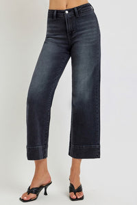 Practically Perfect High Rise Crop Wide Jean