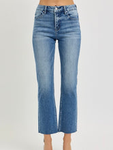 Load image into Gallery viewer, Willow Hgh Rise Crop Straight Jeans
