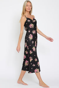 Rise Up Floral Midi Slip Dress