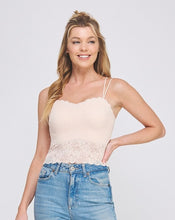 Load image into Gallery viewer, Rose Jacquard Lace Bralette
