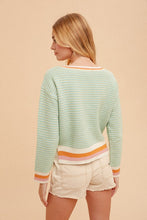 Load image into Gallery viewer, Strolling Into Spring Crochet Knit Sweater
