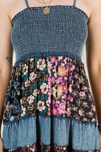 Load image into Gallery viewer, Forever Fabulous Floral Denim Dress
