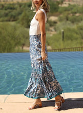 Load image into Gallery viewer, Pacific Paradise Tiered Maxi Skirt
