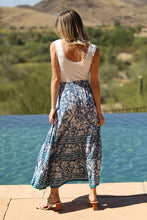 Load image into Gallery viewer, Pacific Paradise Tiered Maxi Skirt
