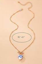 Load image into Gallery viewer, Ceramic Heart Pendant Necklace
