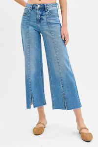 Madeline Mid-Rise Wide Leg Jeans