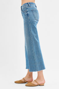 Madeline Mid-Rise Wide Leg Jeans