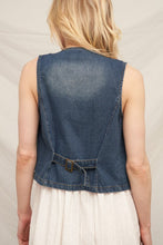 Load image into Gallery viewer, Sydney Sleeveless Denim Vest
