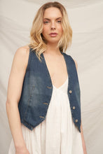 Load image into Gallery viewer, Sydney Sleeveless Denim Vest
