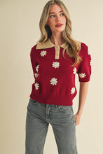 Load image into Gallery viewer, Floral Forecast Embroidered Sweater
