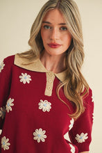 Load image into Gallery viewer, Floral Forecast Embroidered Sweater
