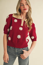 Load image into Gallery viewer, Floral Forecast Embroidered Sweater
