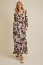Load image into Gallery viewer, Cool Earth Floral Maxi Dress
