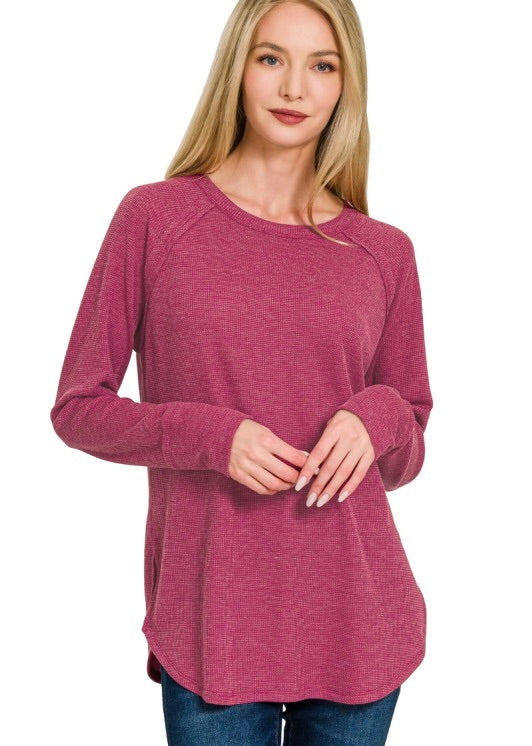 Wishful Baby Waffle Knit Top