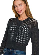 Load image into Gallery viewer, Full Of Light Crochet Cardigan
