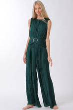 Load image into Gallery viewer, Emerald City Pleated Jumpsuit
