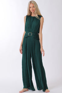 Emerald City Pleated Jumpsuit