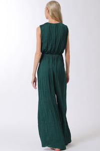 Emerald City Pleated Jumpsuit