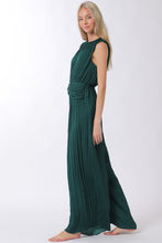Load image into Gallery viewer, Emerald City Pleated Jumpsuit
