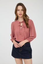 Load image into Gallery viewer, Soft Spoken Front Tie Top
