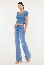 Load image into Gallery viewer, Effortless Edge HR Wide Leg Flare Jean
