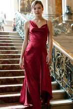 Load image into Gallery viewer, En Fuego Asymetrical Maxi Dress
