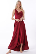 Load image into Gallery viewer, En Fuego Asymetrical Maxi Dress
