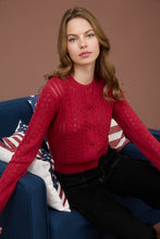 Load image into Gallery viewer, Serenity Sheer Knit Cardigan

