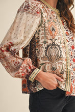 Load image into Gallery viewer, Perfection Patchwork Floral Top
