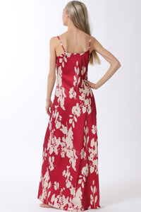 Scarlet Floral Maxi Dress