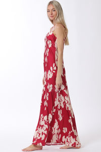Scarlet Floral Maxi Dress