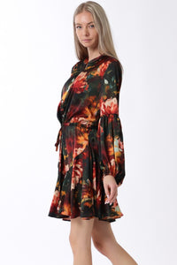 Amber Grove Long Sleeve Mini Dress