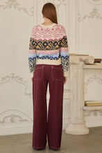 Load image into Gallery viewer, Whimsical Ways Fair Isle Sweater
