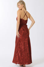 Load image into Gallery viewer, Warm Lustre Satin Slip Maxi Dress
