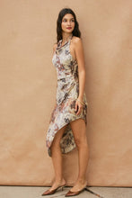 Load image into Gallery viewer, Whispered Romance Floral Halter Dress
