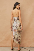 Load image into Gallery viewer, Whispered Romance Floral Halter Dress

