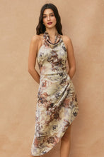 Load image into Gallery viewer, Whispered Romance Floral Halter Dress
