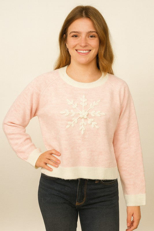 Snow Dream Snowflake Sweater