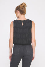 Load image into Gallery viewer, Bella Bubble Shimmer Top
