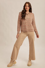 Load image into Gallery viewer, Strawberry Fields Half Button Pullover

