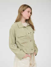 Load image into Gallery viewer, Stay A While Drawstring Jacket
